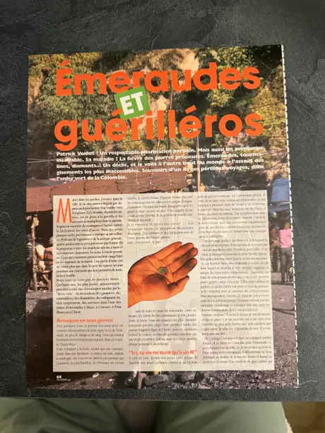 Émeraudes et guérilleros