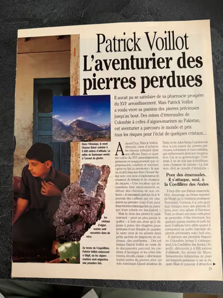 L'aventurier des pierres perdues