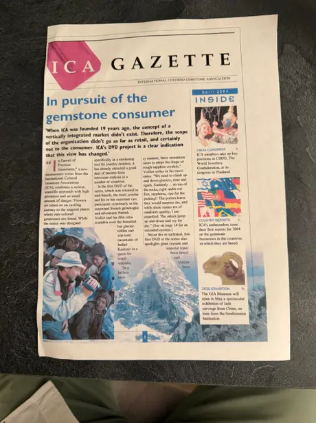 ICA Gazette